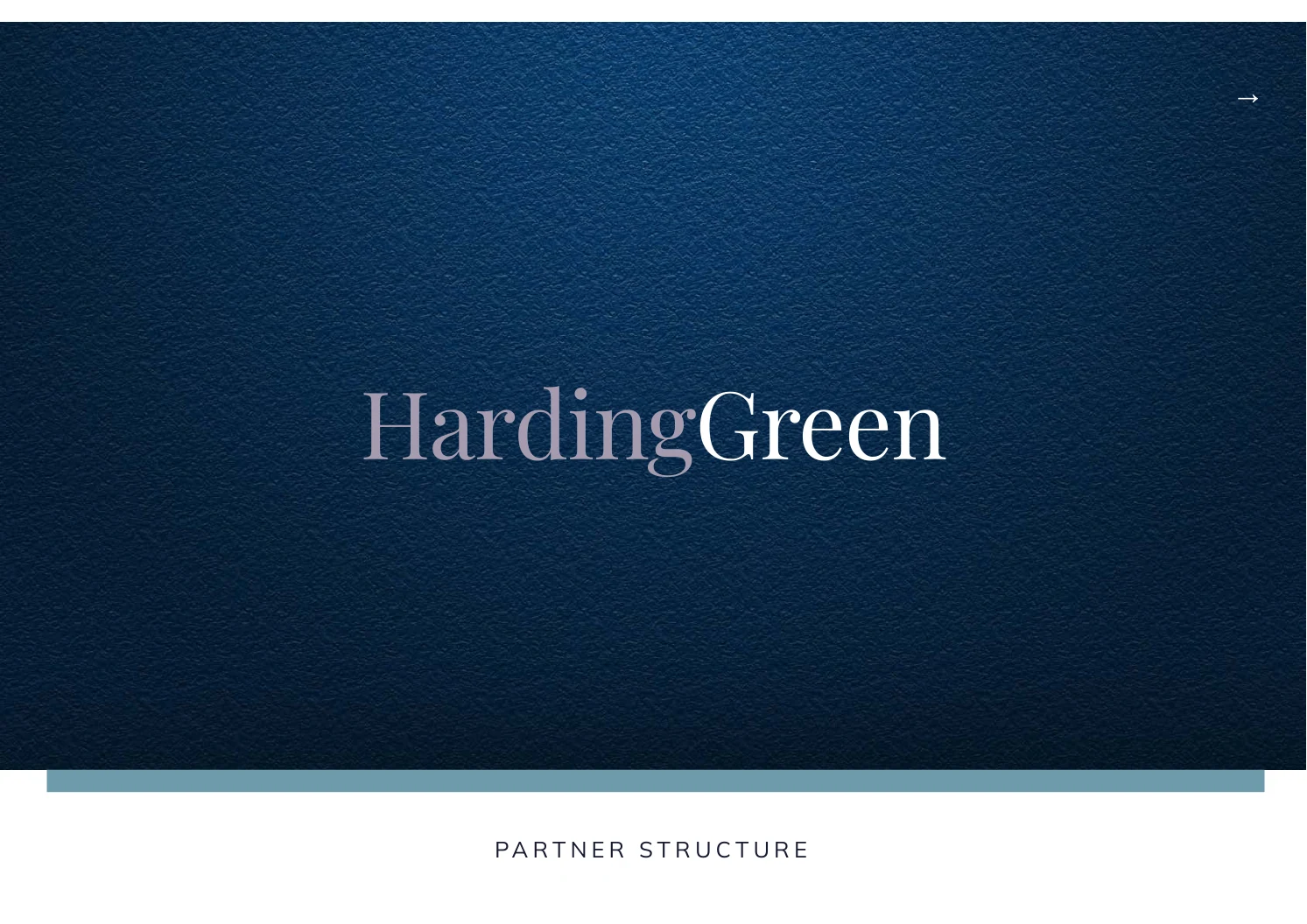 Harding Green Partner Structure, page 1 of 7